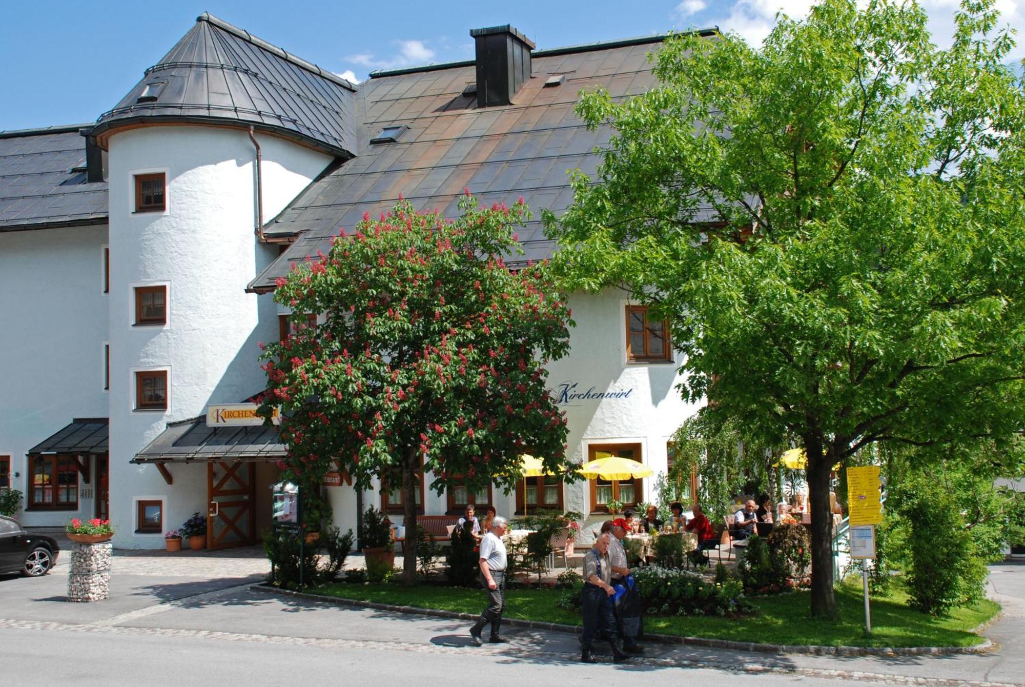 Dachstein West Hotel Gmbh-Kirchenwirt Russbach 루스바흐 암 파스 그슈에트 외부 사진